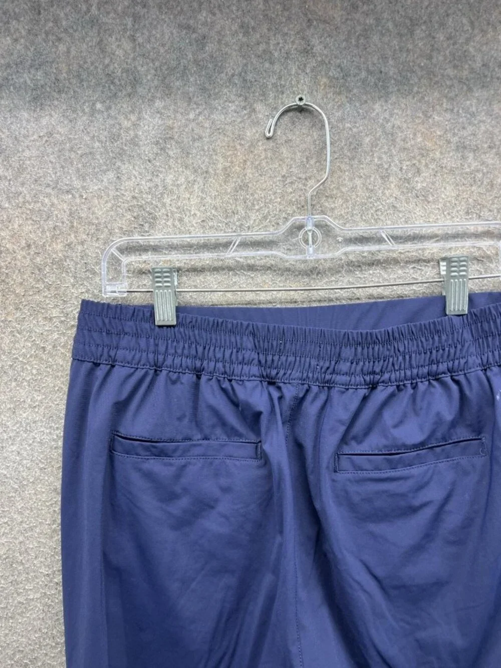 Tommy Bahama Pants Women Medium Blue Stretch Zip Pockets Everyday Active Gym